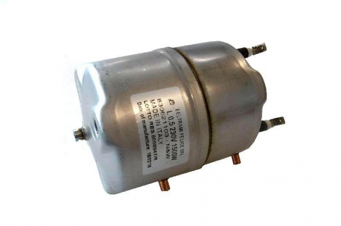 255832 CALDAIA ø 83×106 mm CON RESISTENZA 1500W