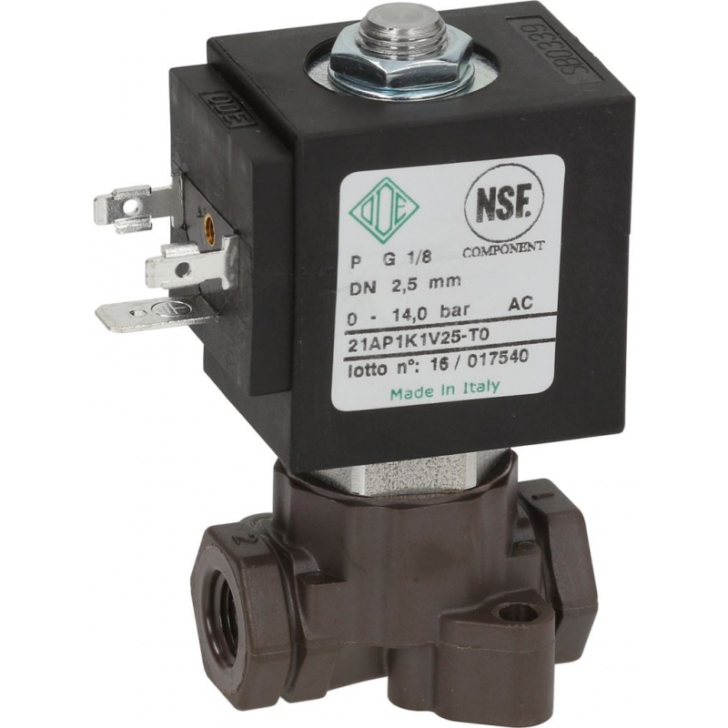 1120273 SOLENOID VALVE ODE 2 WAYS ø 1/8″ 24VAC