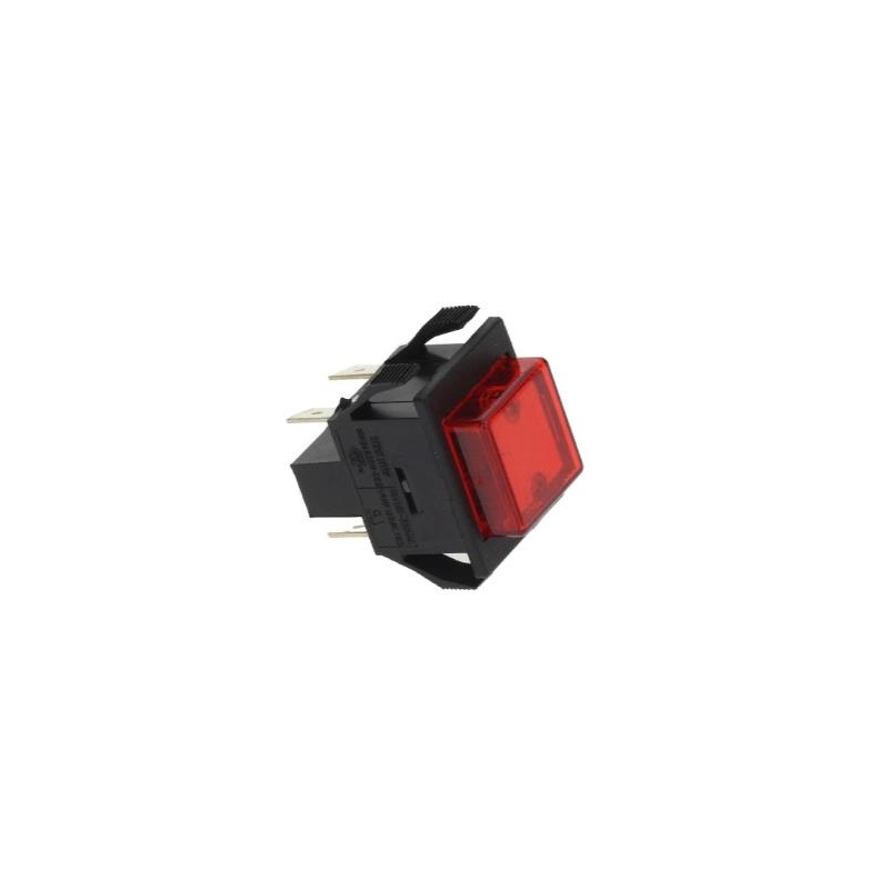 3319420 BIPOLAR SWITCH RED 16A 250V