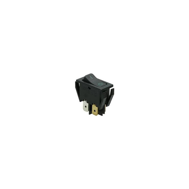 NE03038 BLACK BIPOLAR SWITCH 16A 250V