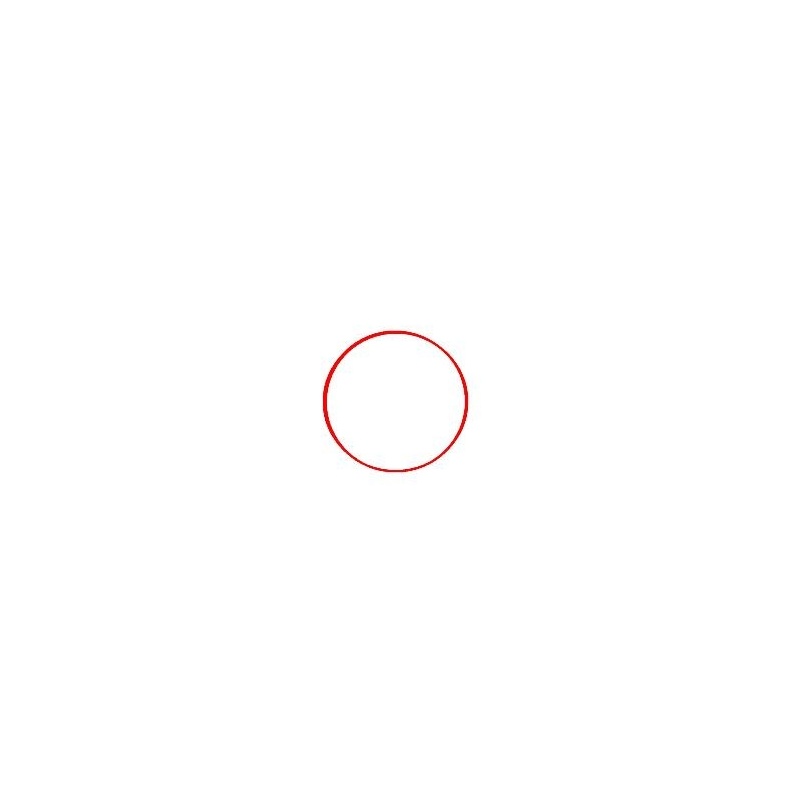 10060988 GUARNIZIONE OR ø 79×2 mm SILICONE ROSSO